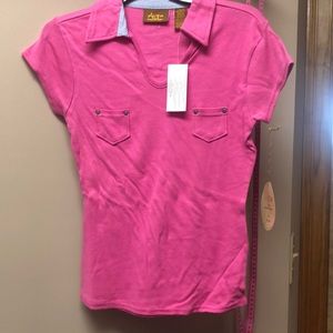 Vintage NWT Aura Wrangler for Women Polo Shirt
